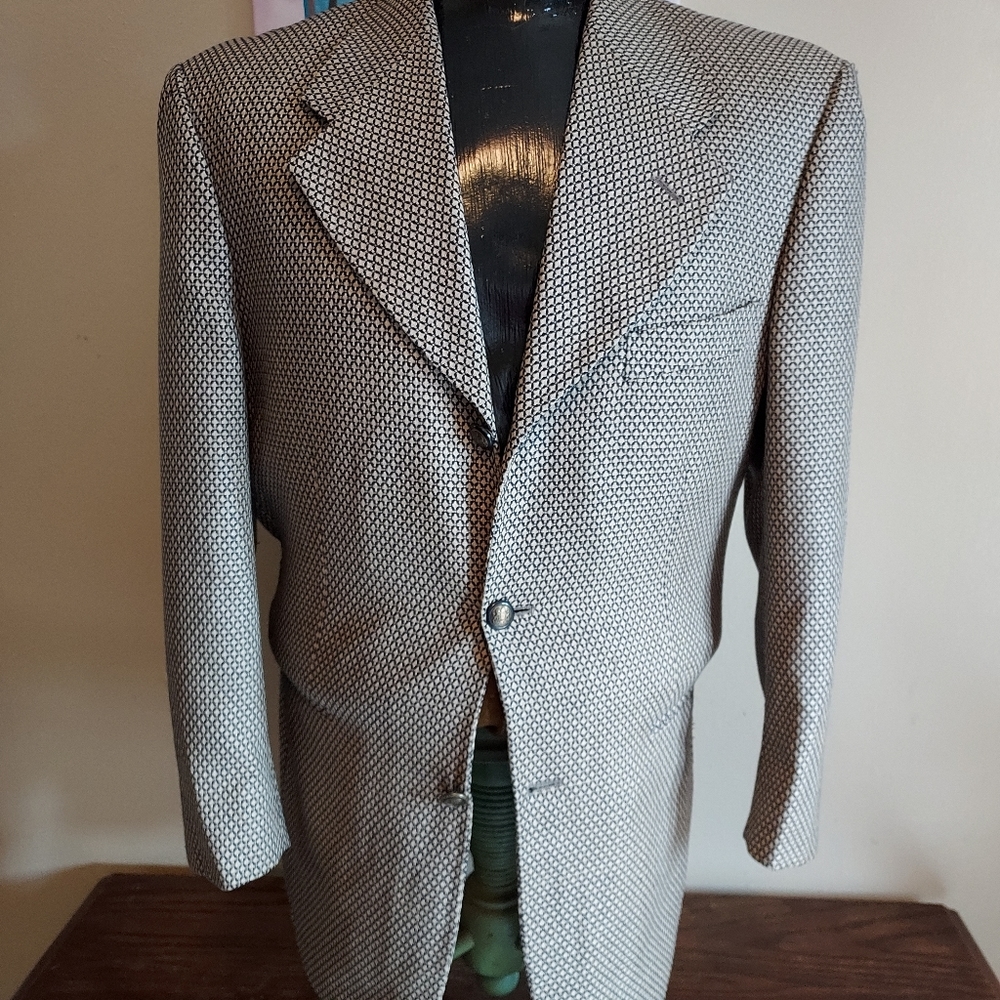 Vintage Italian made suit jacket 50R